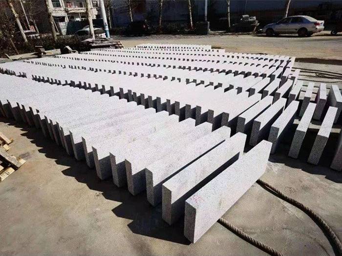 Gray granite steps suppler
